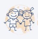 FED Logo fédération internationale des relais enfants parents