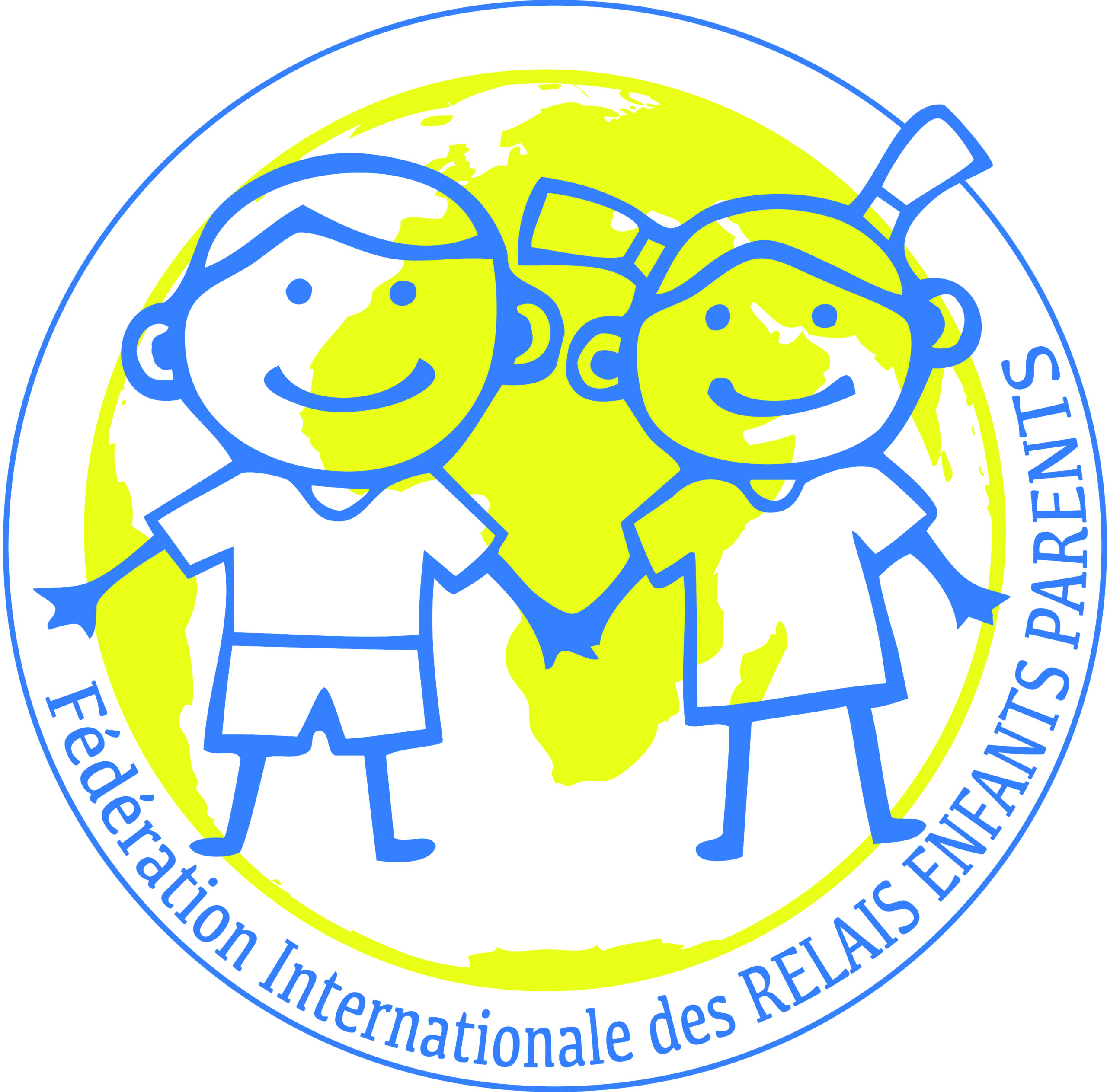 Logotipo Calidad+text Logo fédération internationale des relais enfants parents